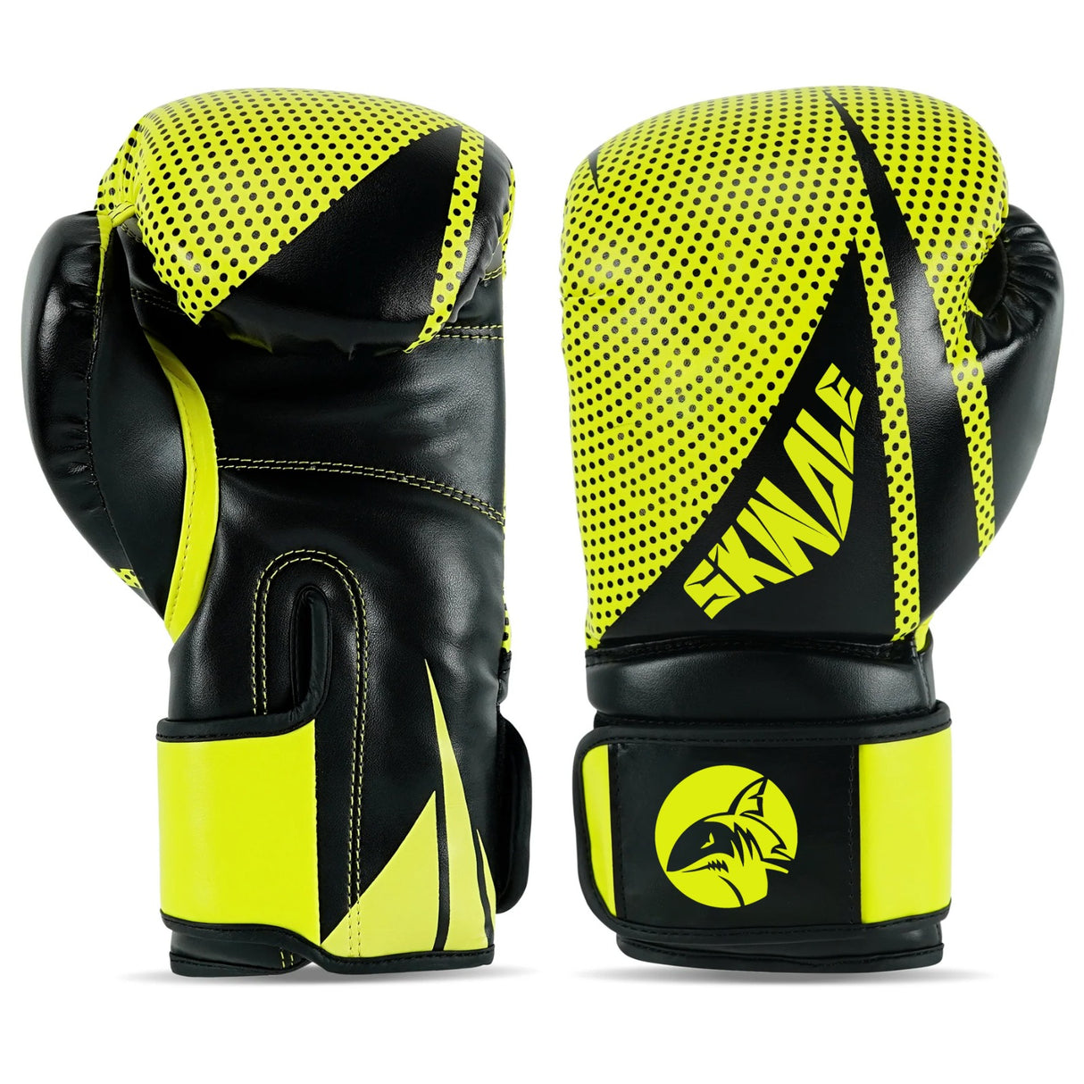 Gants de Boxe Skwale Edge 2.0 - Jaune et Noir