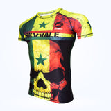 RASHGUARD AFRICAN WARRIOR - MANCHE COURTE