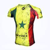 RASHGUARD AFRICAN WARRIOR - MANCHE COURTE