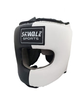 Casque de Boxe Decimus – Blanc/Noir
