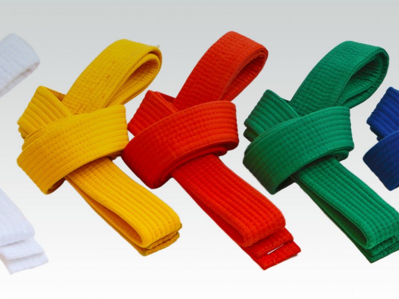 CEINTURE ARTS MARTIAUX PIQUÉE 3.00 m